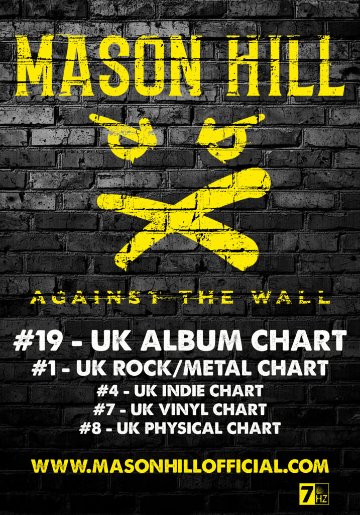 Mason Hill UK Album Chart